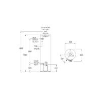 Rheem 800/135 Internal Hwu QR 135l N/G