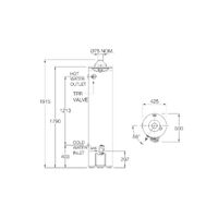 Rheem 800/170 Int Hwu QR 170l 800170n0