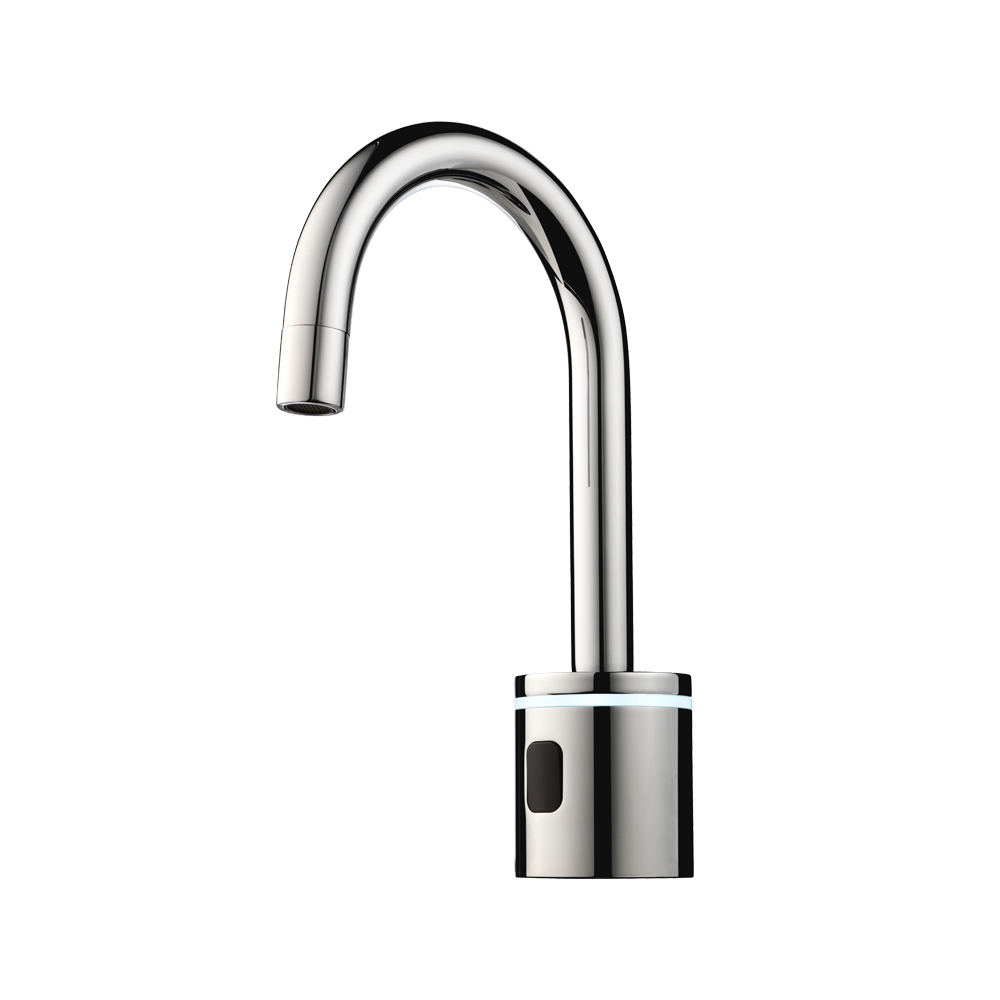 Sensor Tap With Main Power Basin Gooseneck Outlet