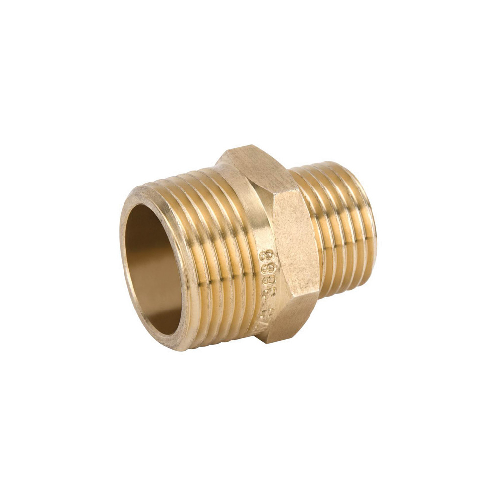 Hexagon Nipple Reducing Brass 25 X 20MM