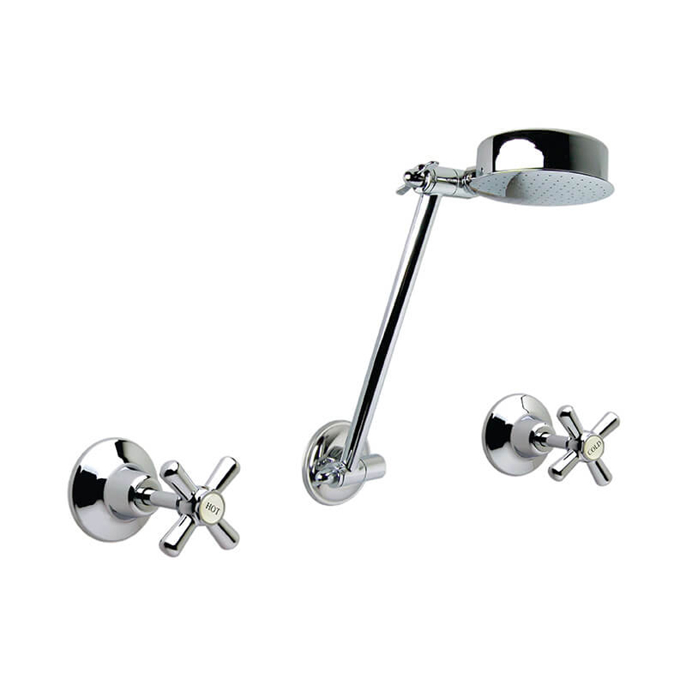 Whitehall Chrome Plated Shower Set Anti Vandal Ceramic Disc