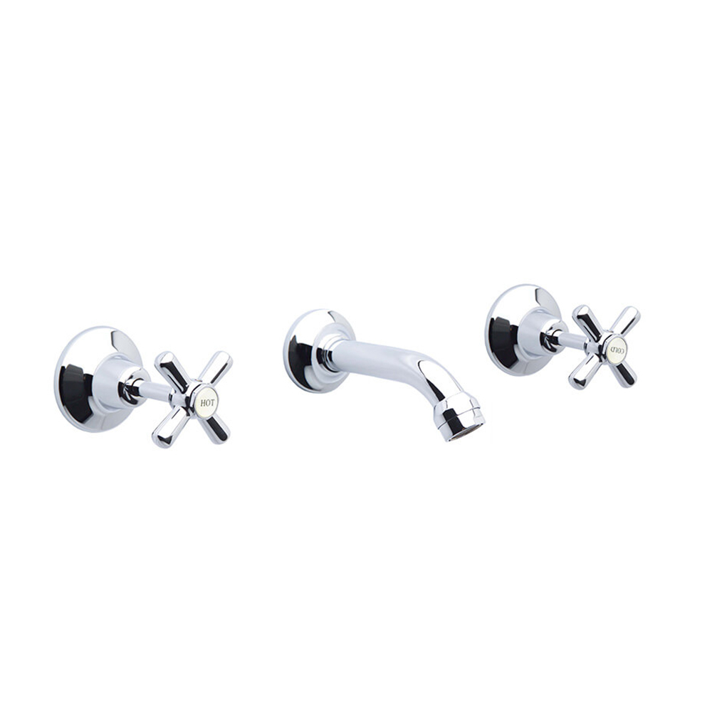 Whitehall Chrome Plated Bath Set Anti Vandal Ceramic Disc