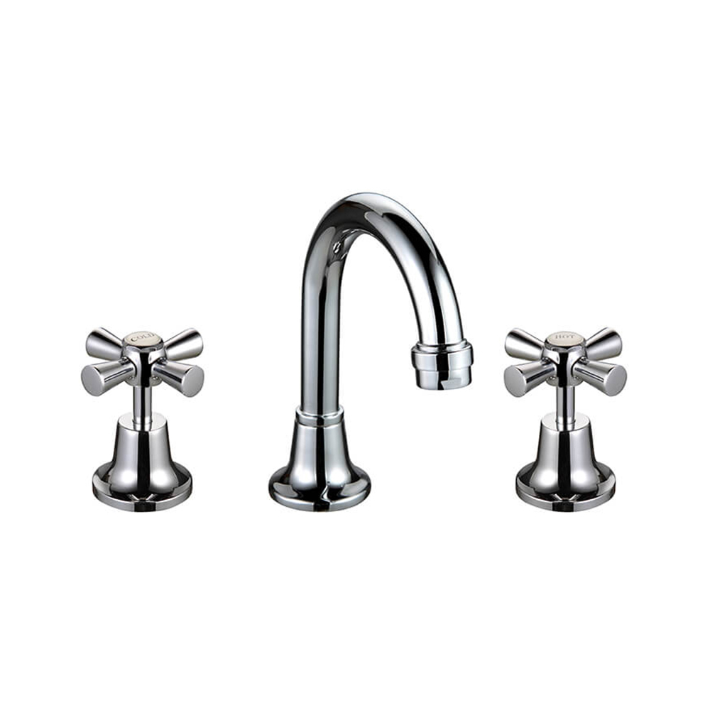 Old Kent Basin Set Chrome Plated