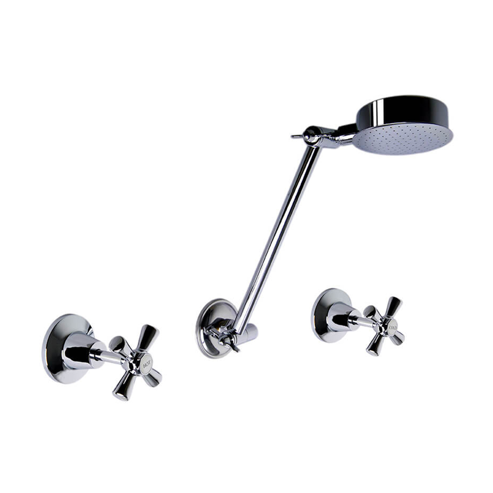 Old Kent Shower Set Chrome Plated