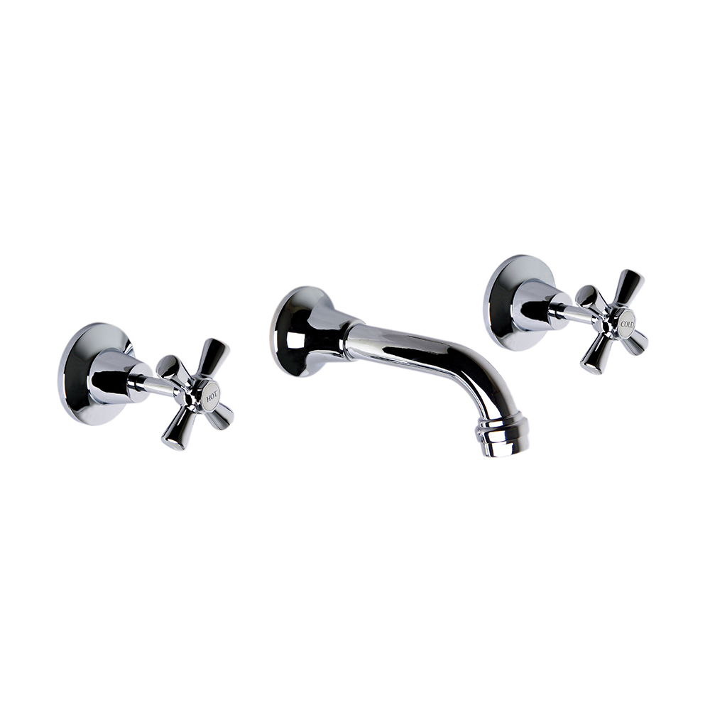 Old Kent Bath Set Chrome Plated