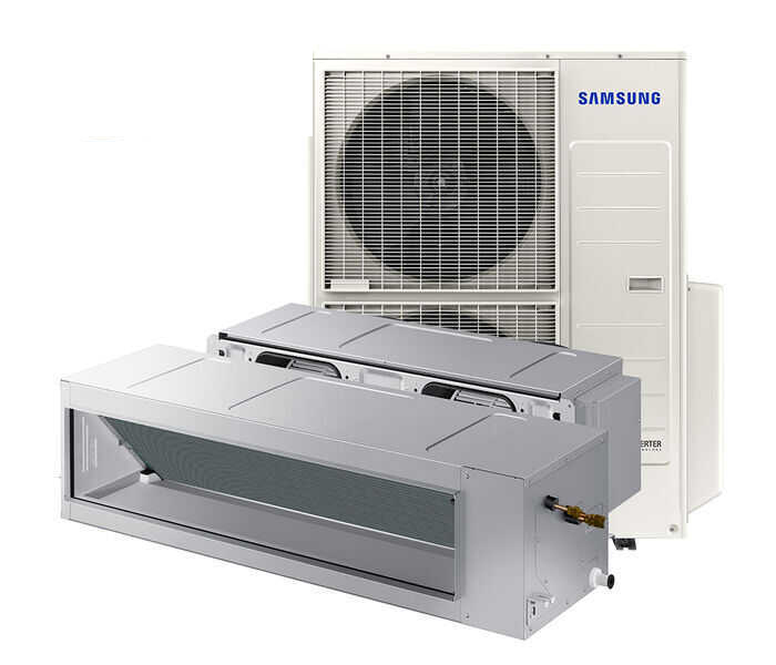 SAMSUNG - 10.0kW R32 Ducted Series - Universal outdoor (Duct S2, Cassettes) R32 - Ducted 1-Phase System - Split System - KIT - AC100TNHDKGSAAC100TXA