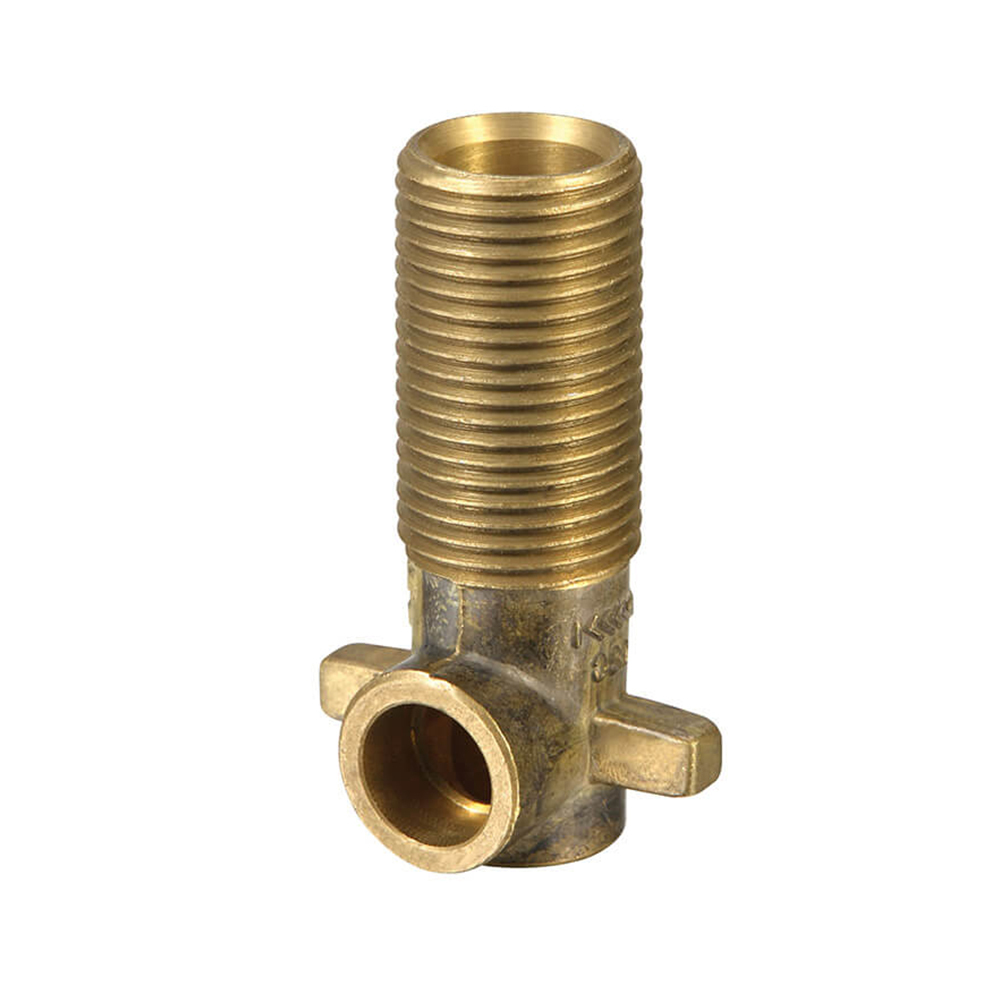 Winged Connector Spurred Brass 15OD X 15MI