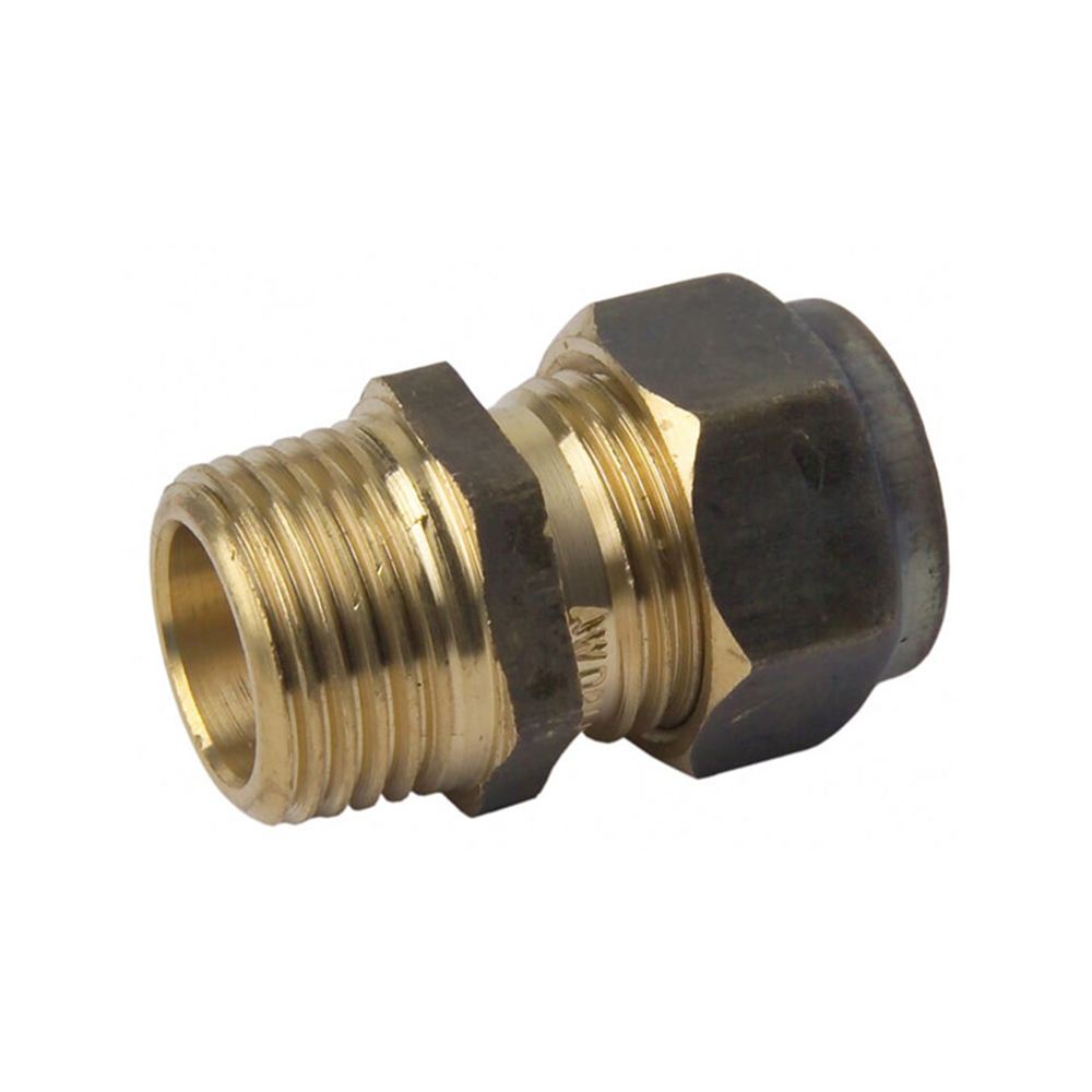 Nylon Compression Union Brass 15MI X 15C