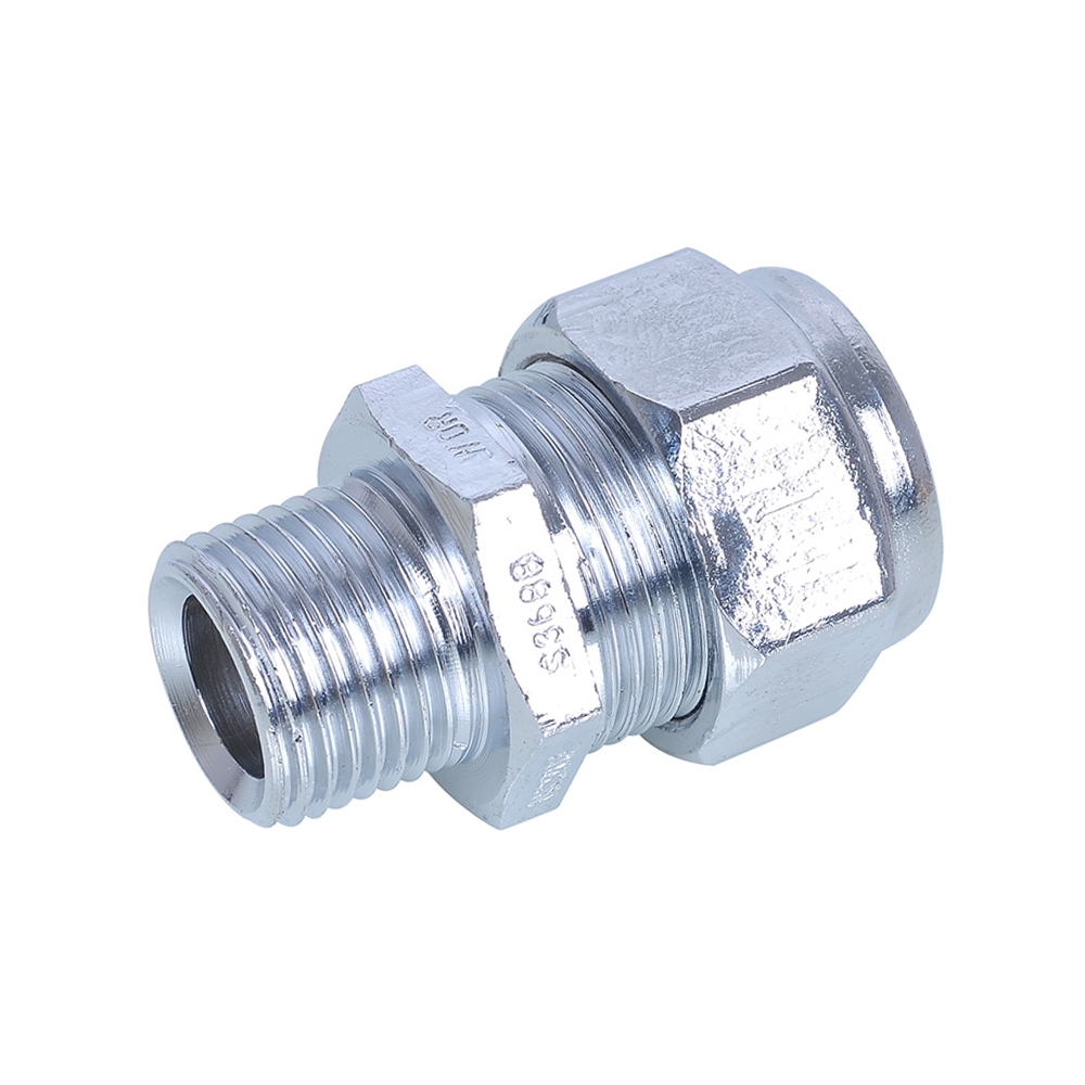 Nylon Compression Union Reducing Chrome Plated 20MI X 15C