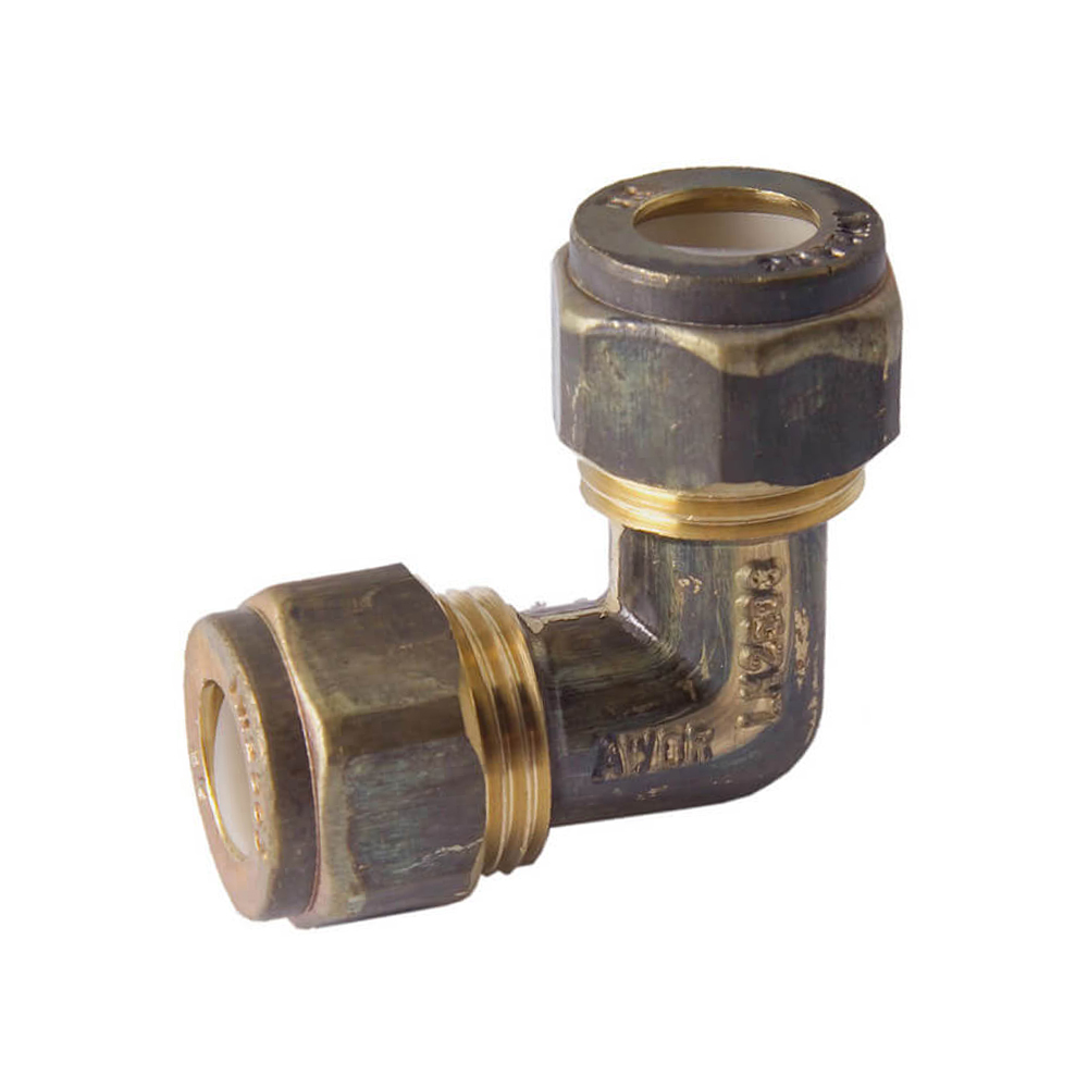 Nylon Compression Elbow Brass 15C X 15C