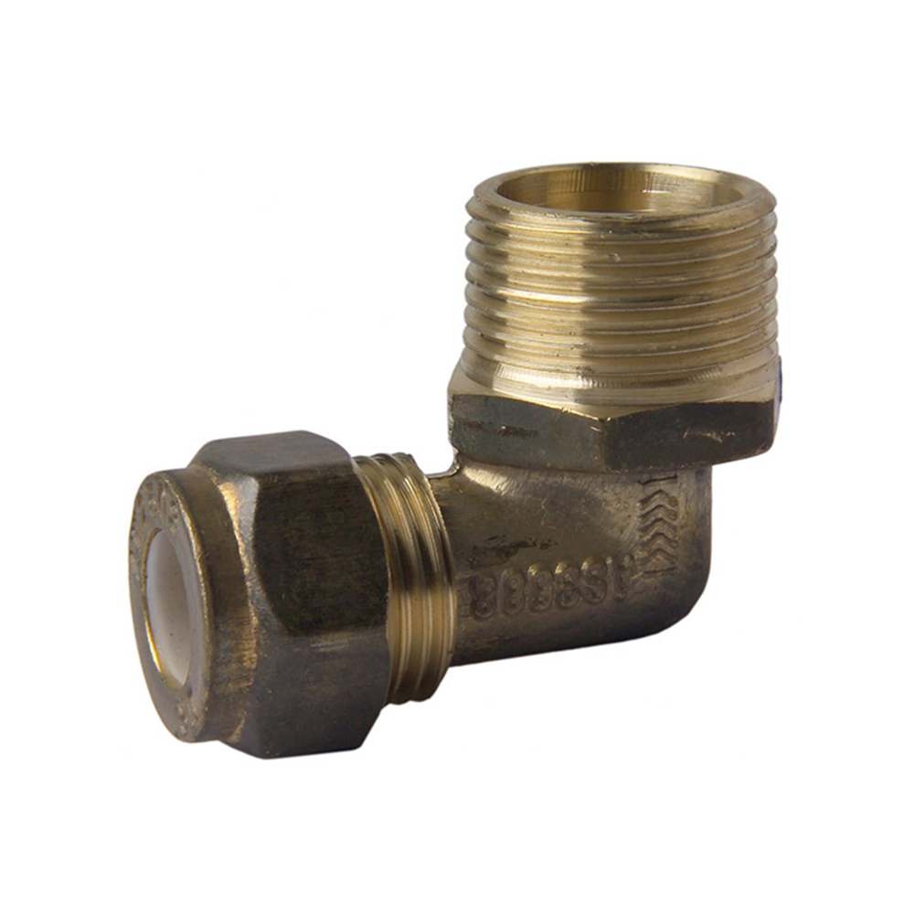 Nylon Compression Elbow Reducing Brass 20MI X 15C