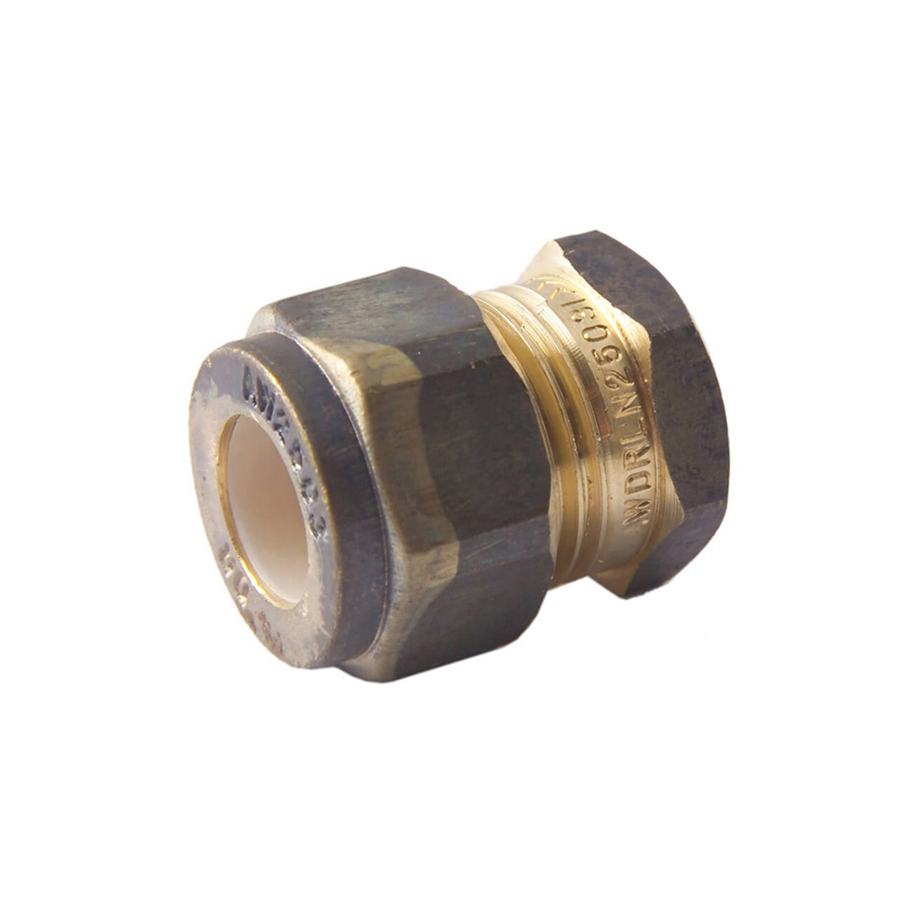 Nylon Compression Stop End Brass 15MM