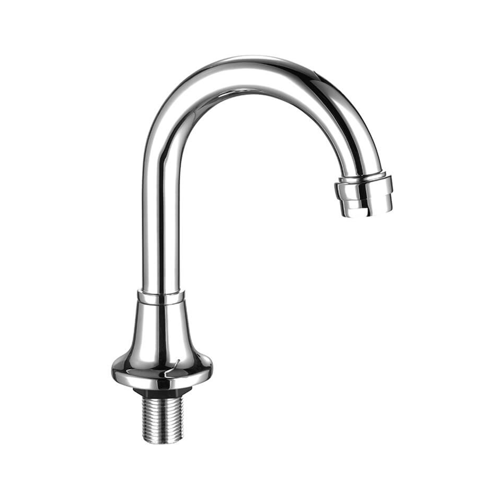 Curved Basin Spout Swivel Tube Chrome Plated 120MM