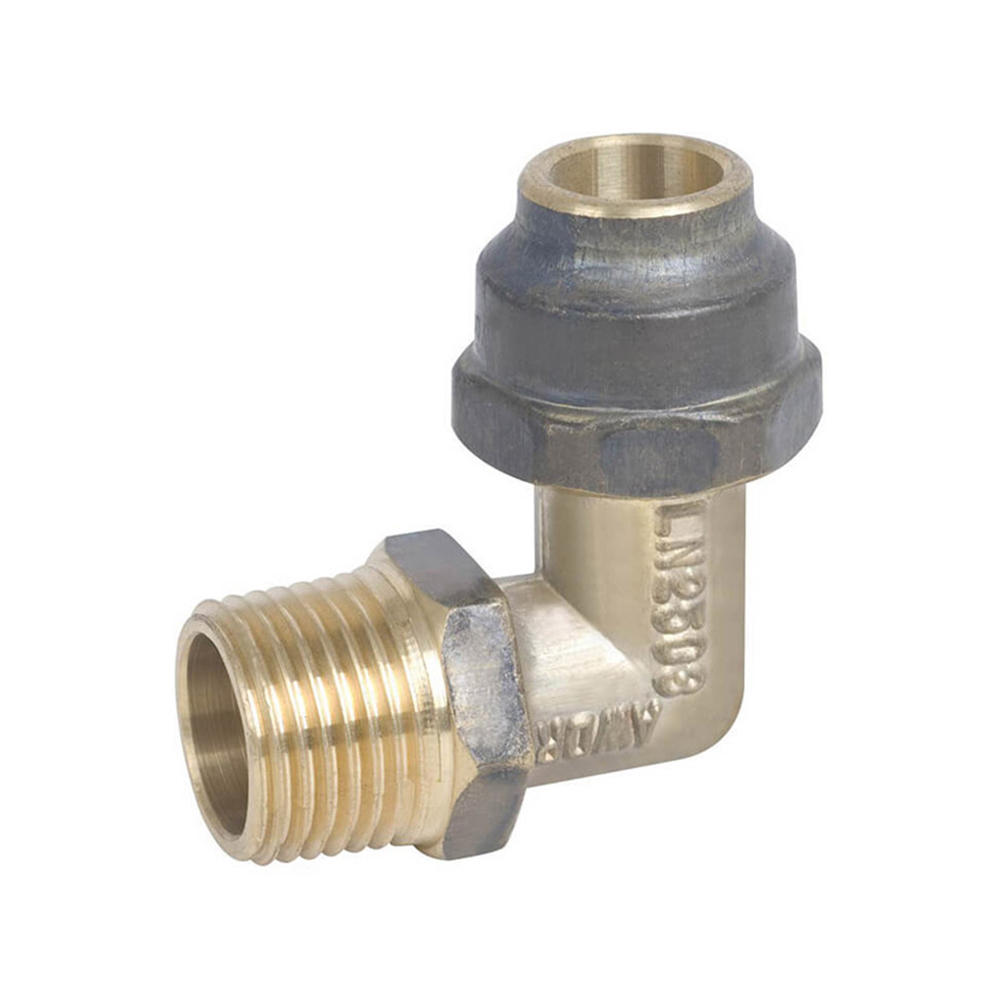 Flared Compression Elbow Brass 40MI X 40C