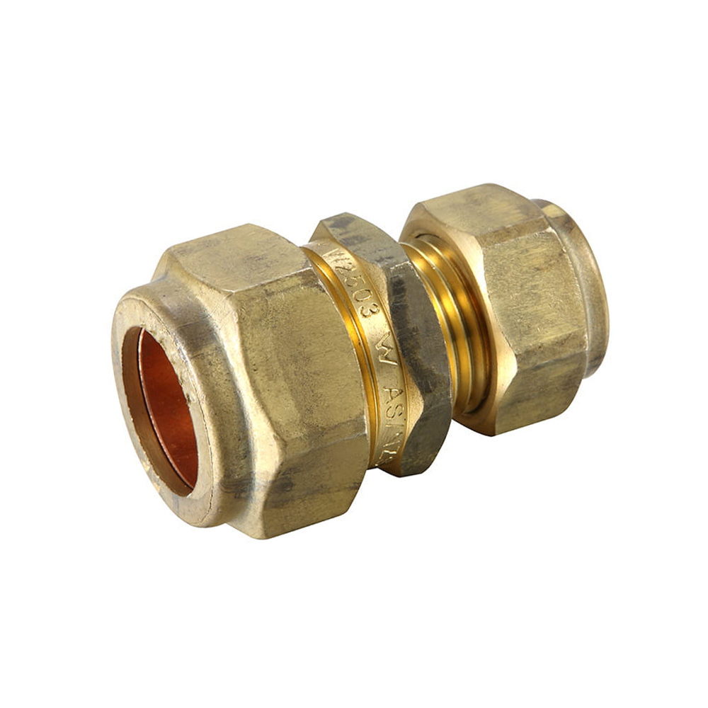 Copper Compression Union Brass 20C X 15C Reducing