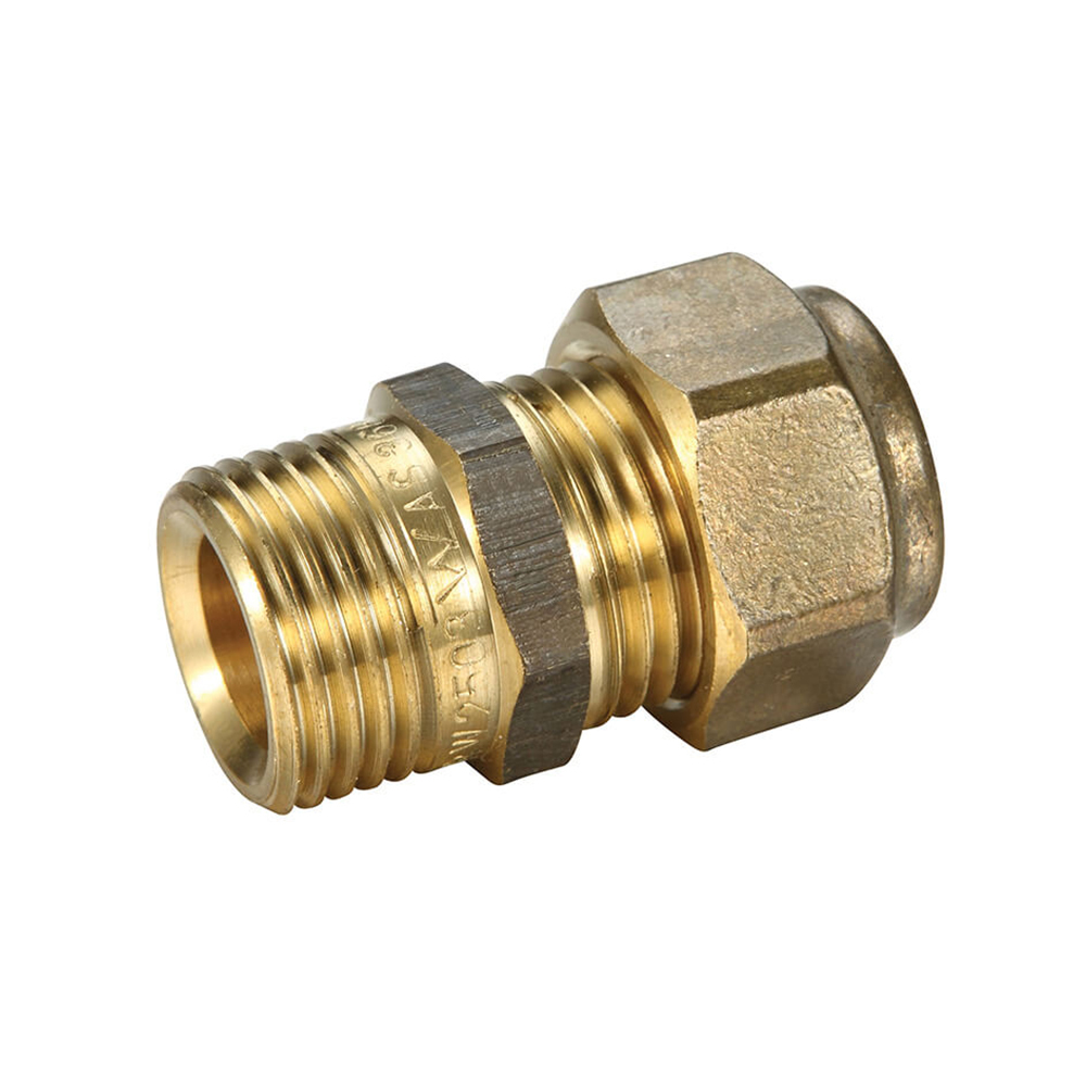 Copper Compression union Brass 15MI X 15C