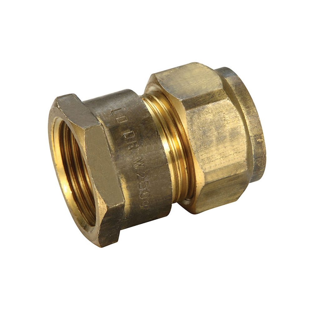 Copper Compression Union Brass 15FI X 15C