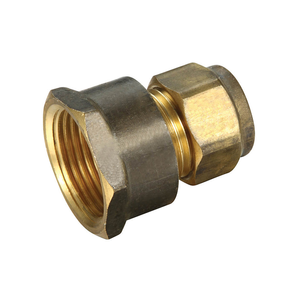 Copper Compression Union Brass 20FI X 15C Reducing