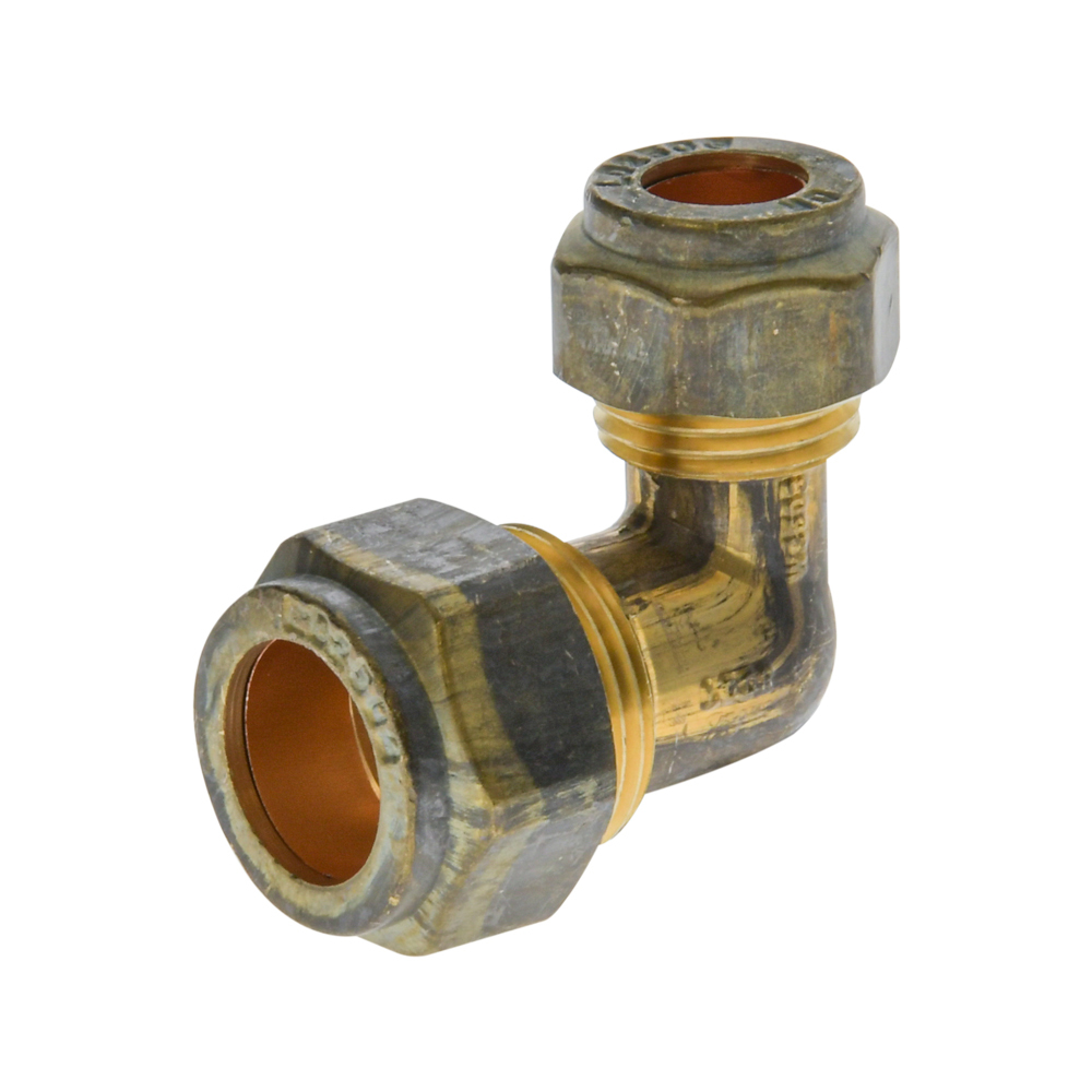 Copper Compression Elbow Reducing Brass 20C X 15C