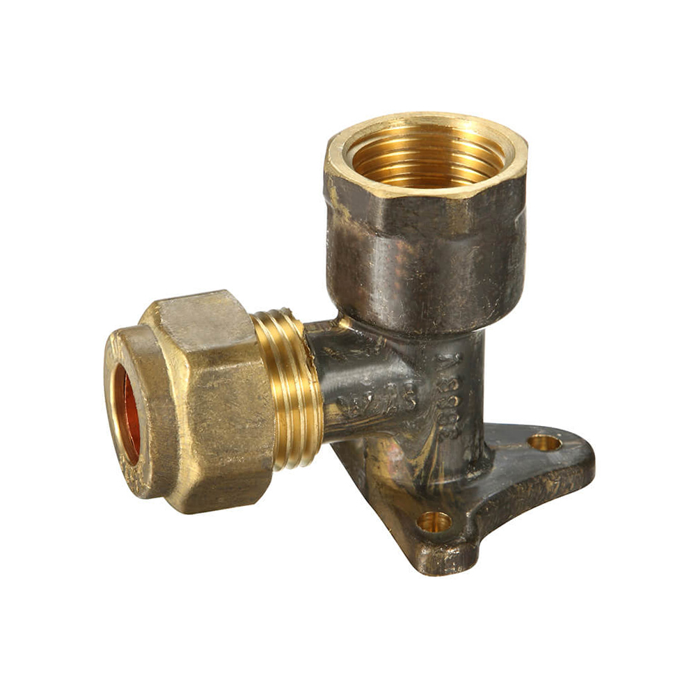 Copper Compression Elbow Lugged Brass 15FI X 15C