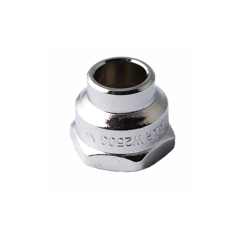 Flared Compression Nut Chrome Plated 15MM