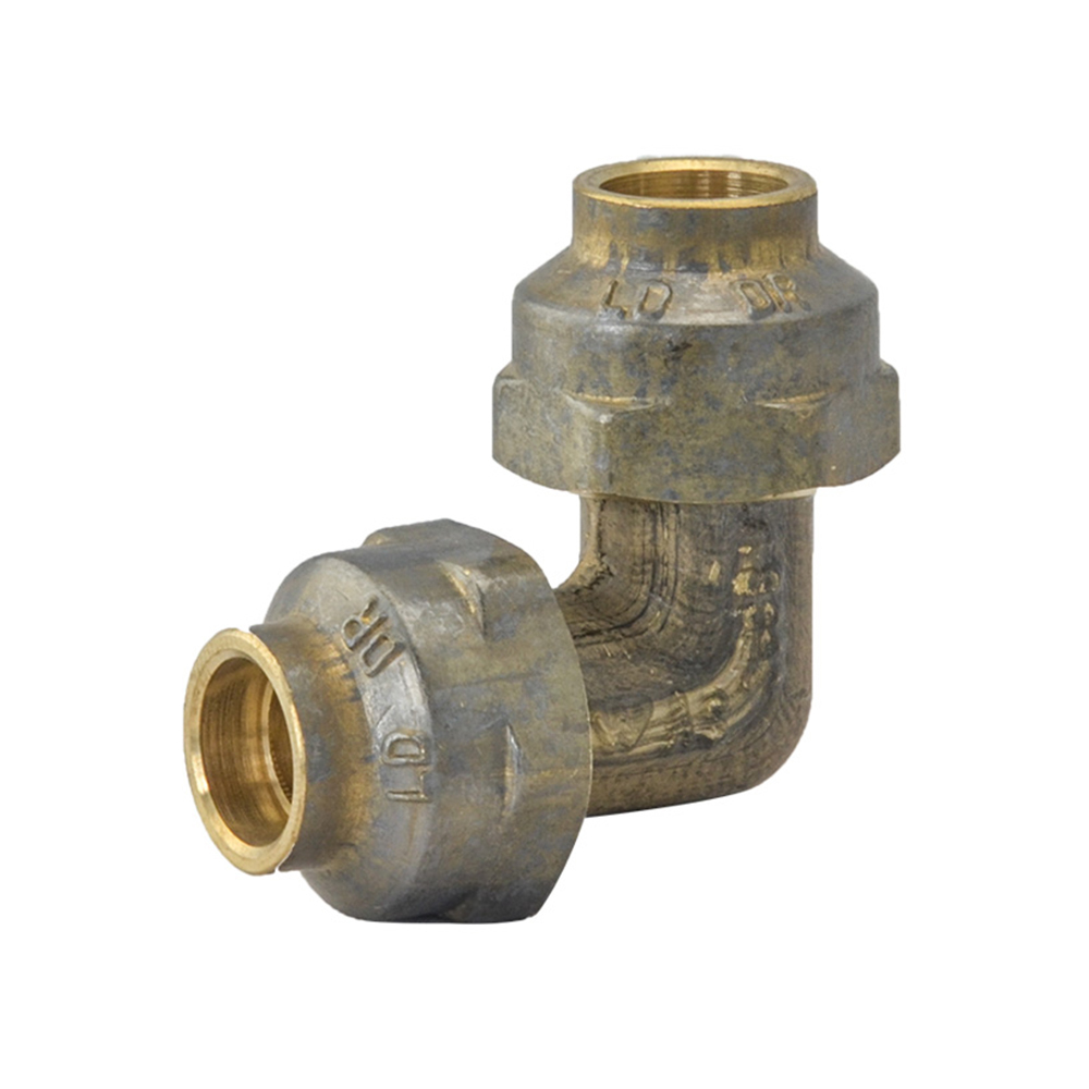 Flared Compression Elbow Brass 15C X 15C