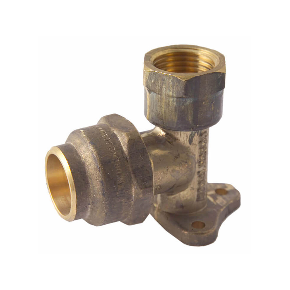 Flared Compression Elbow Lugged Brass 15FI X 20C