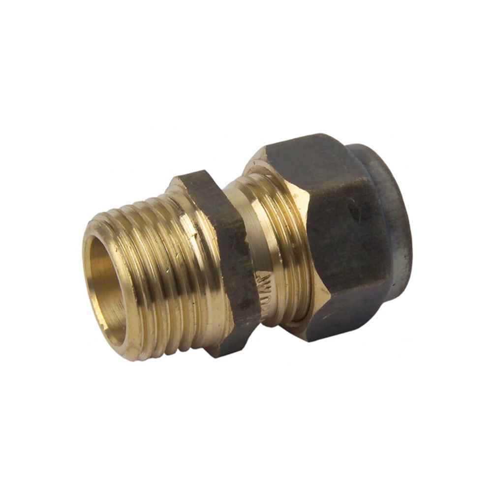 Nylon Compression Union Brass 25MI X 25C