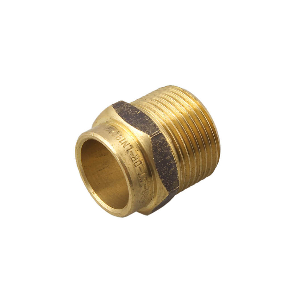 Connector (No.3) Brass 15OD X 10MI