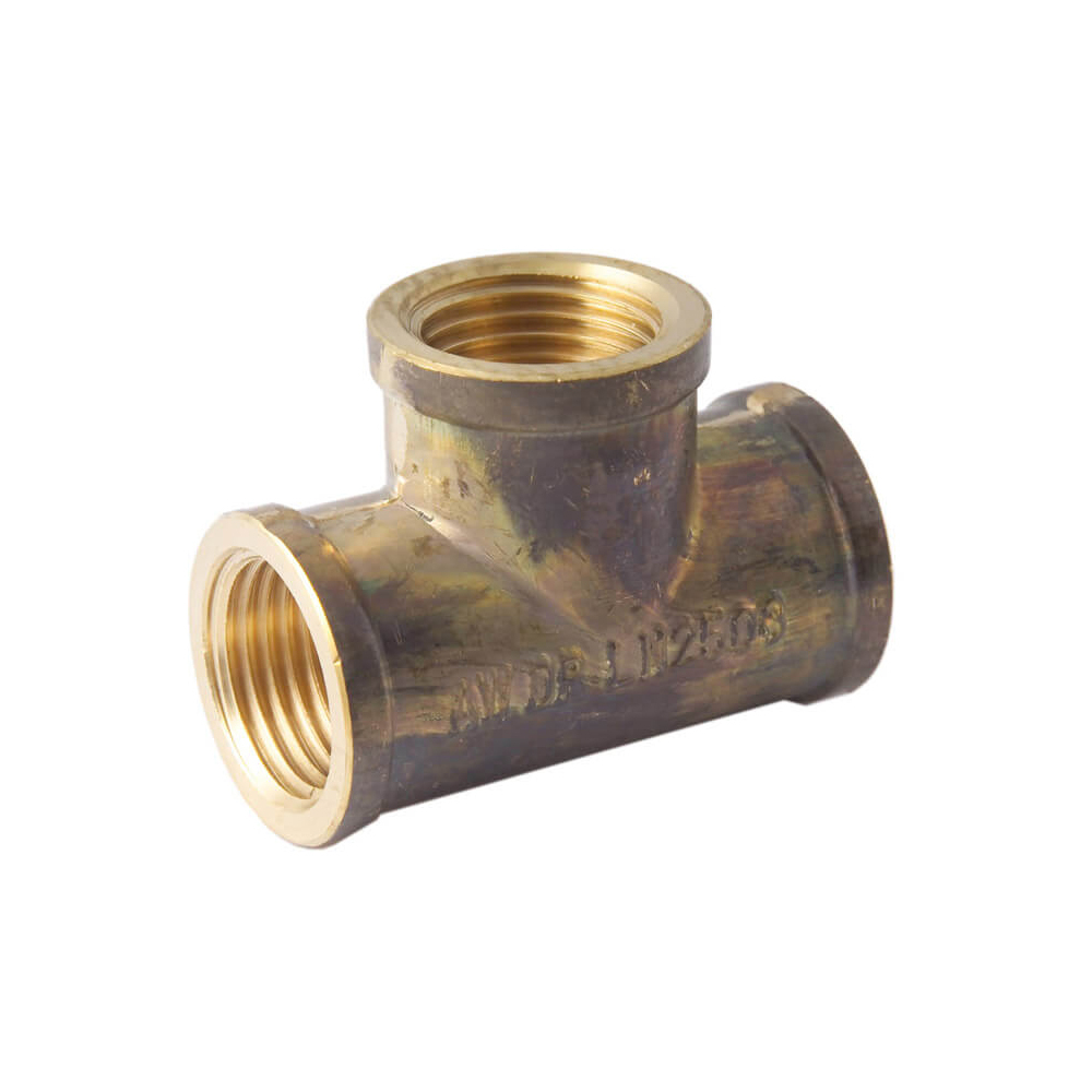 Tee FI Brass 4MM