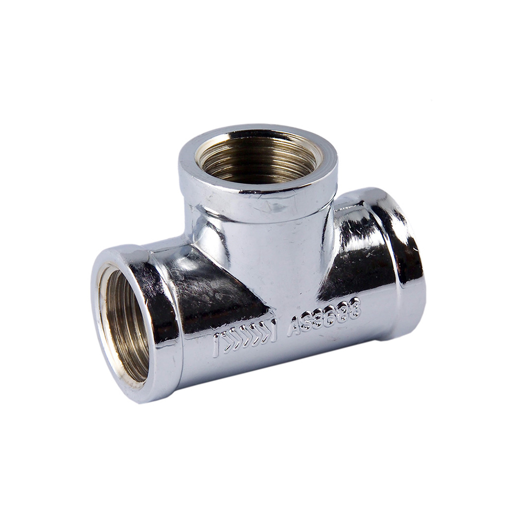 Tee FI Chrome Plated 15MM