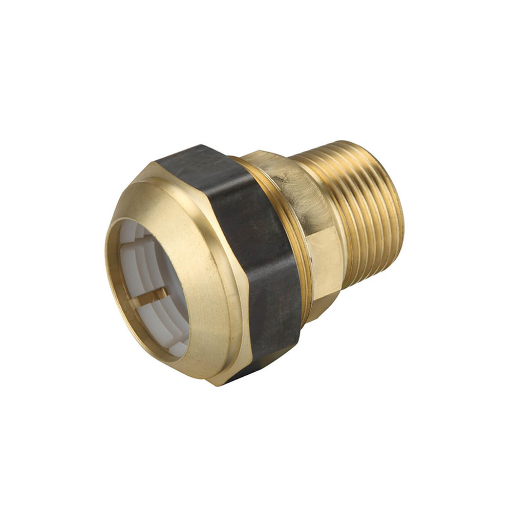 Poly Connection Union Brass 20MI X 25PE