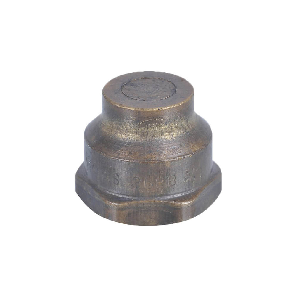 Flared Compression Cap Brass 15MM