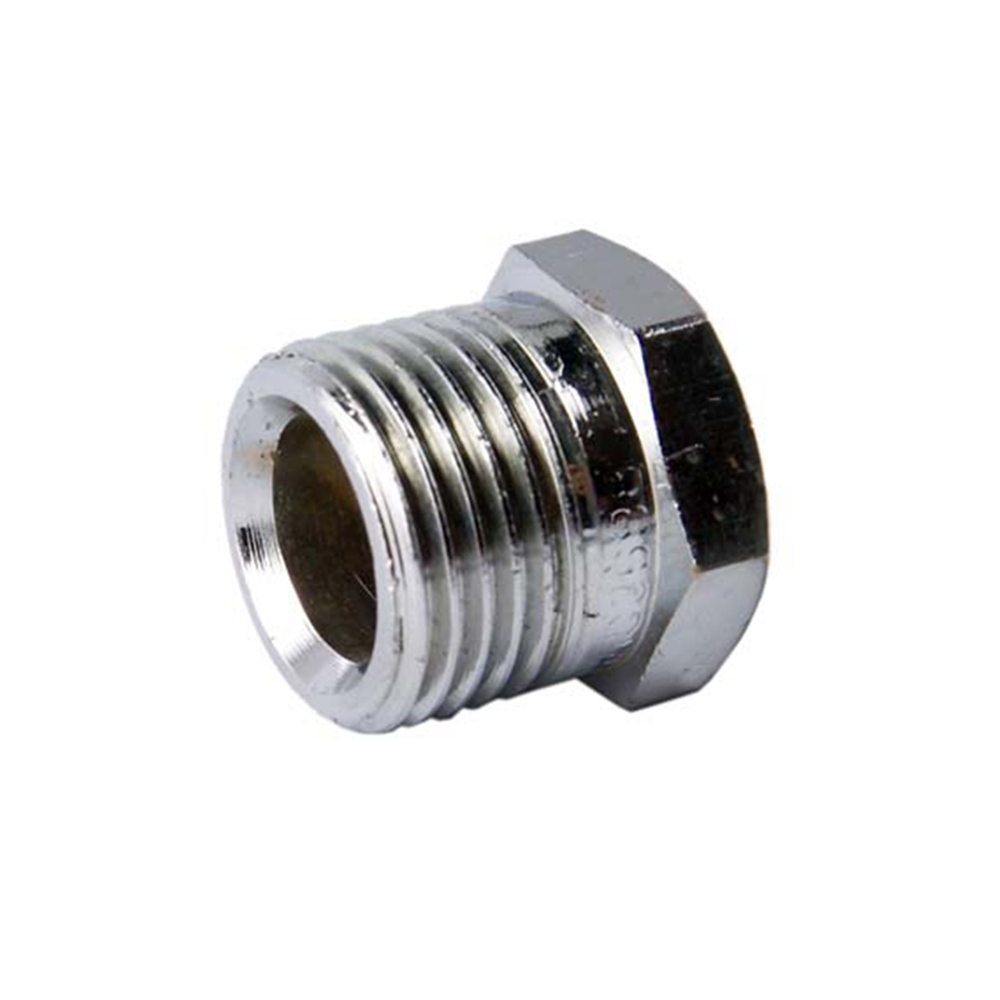 Hexagon Plug Chrome Plated 15MM