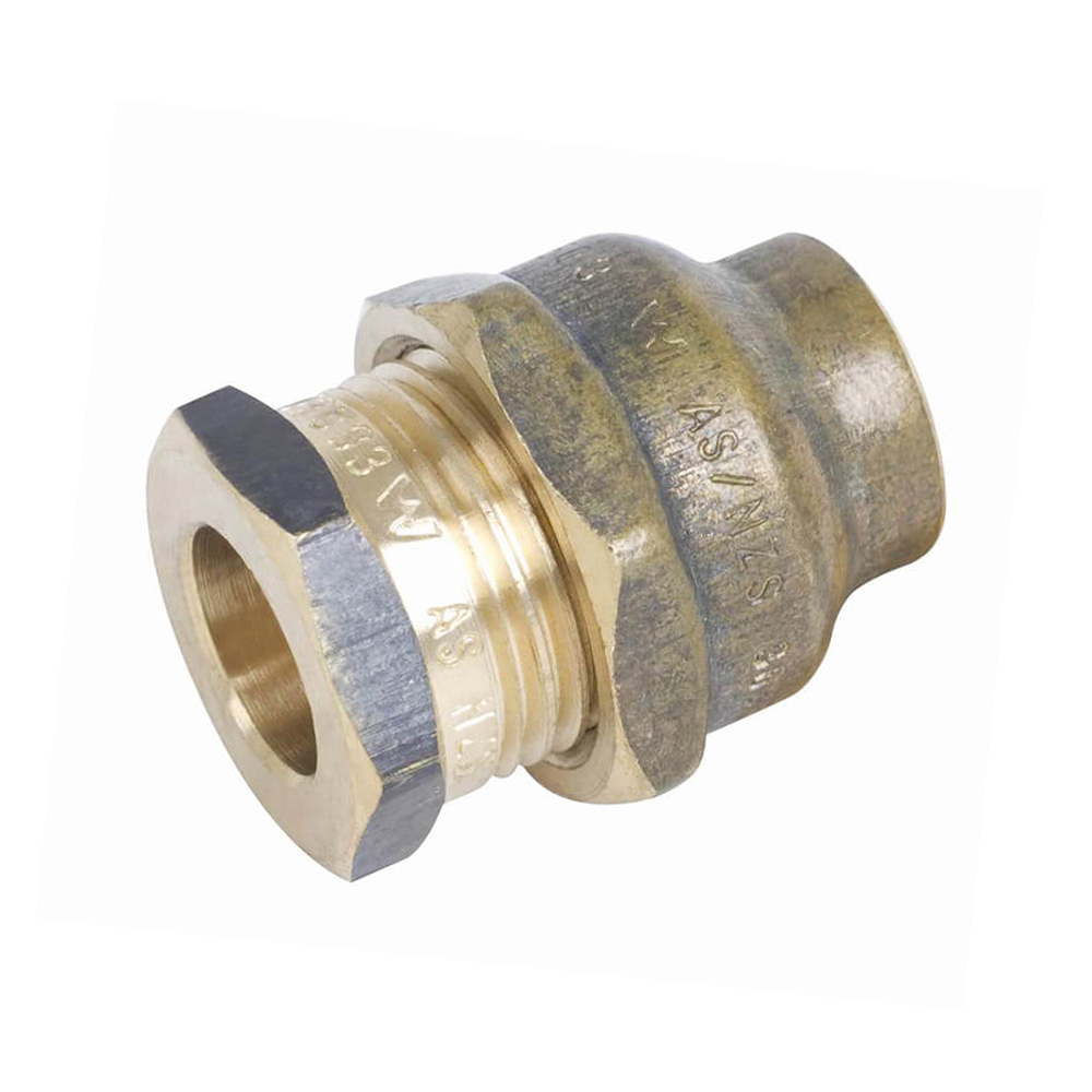 Flared Compression Union Brass 15C X 15C