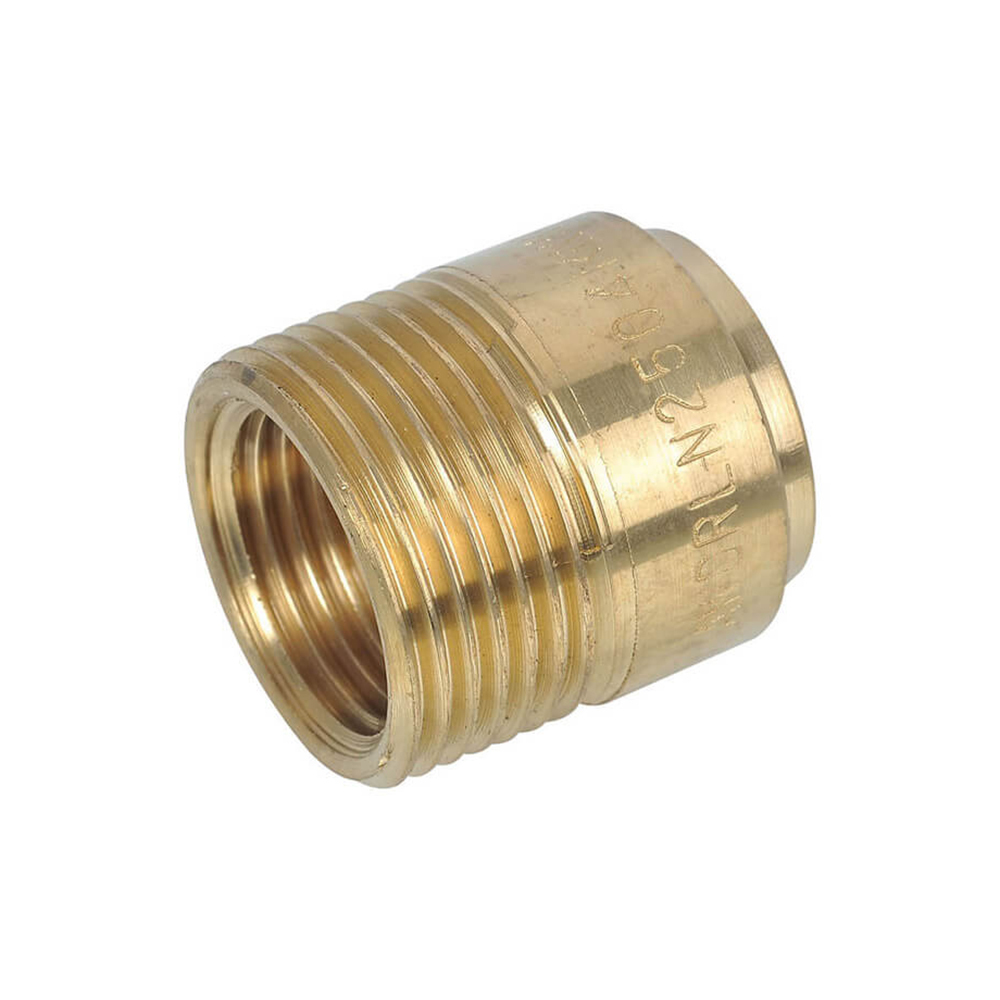 Tank Nipple Brass 22OD X 20MI X 15FI