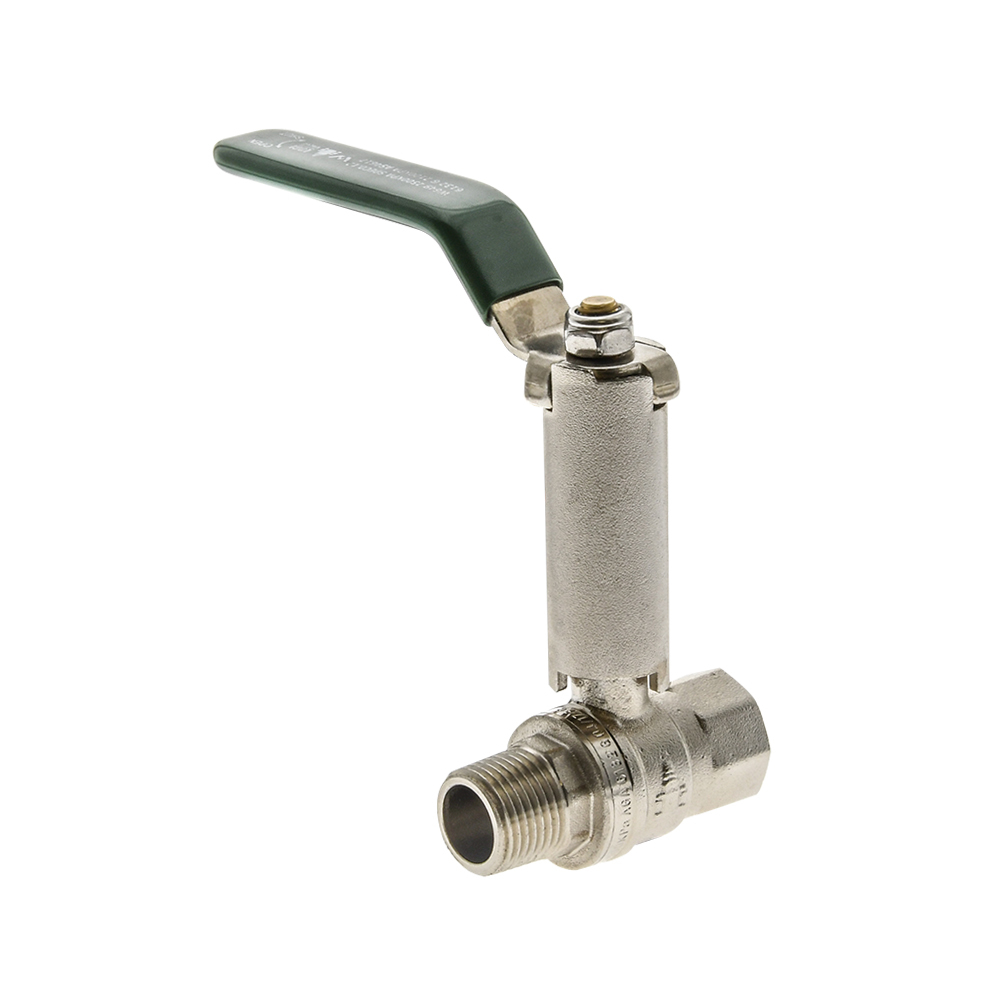 Dual Approved Ball Valve Extended Lever Handle MI X FI 15MM