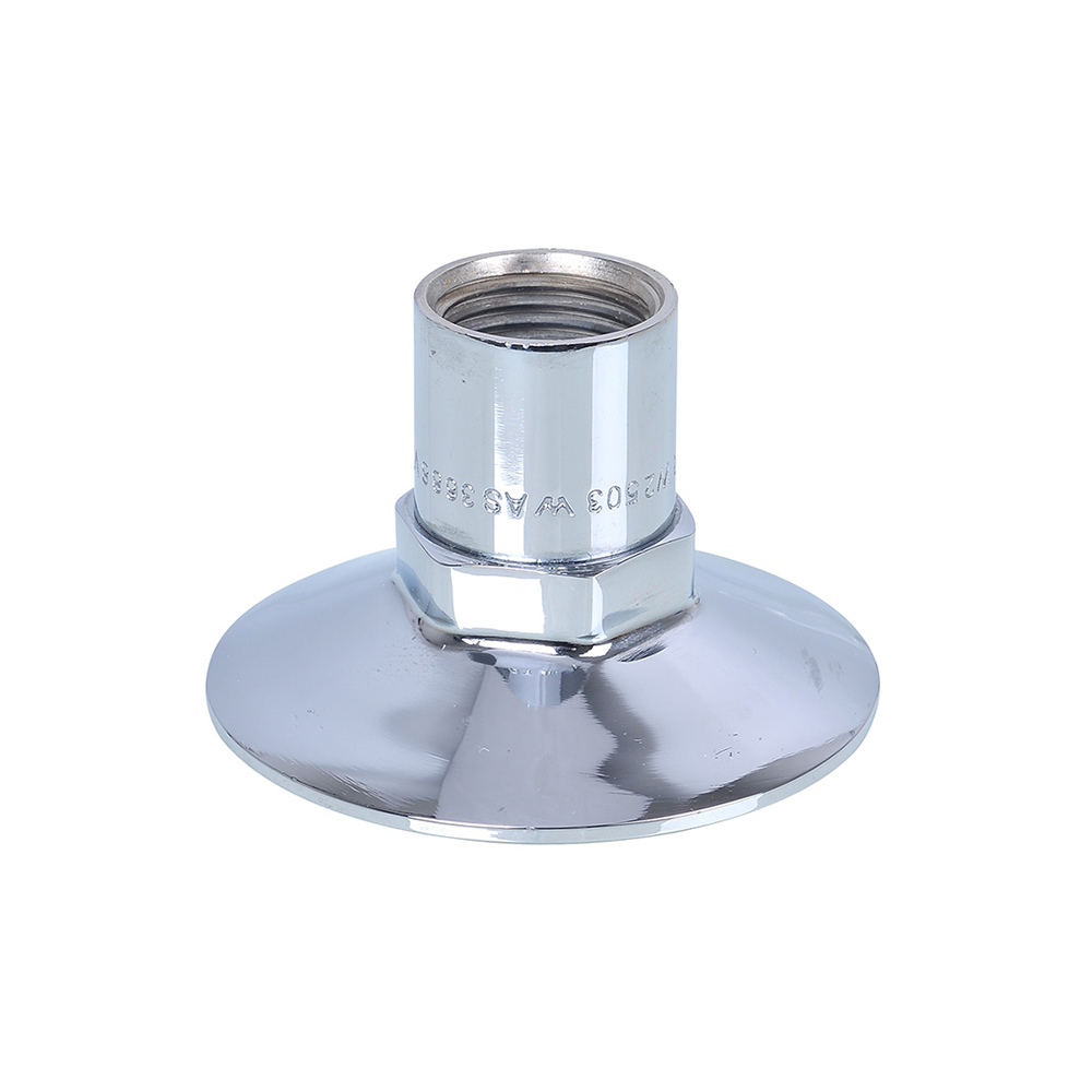 Flanged Bib Extension Chrome Plated 15MM X 40MM