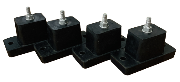 iTemp - Rubber anti-vibration mounts set of 4