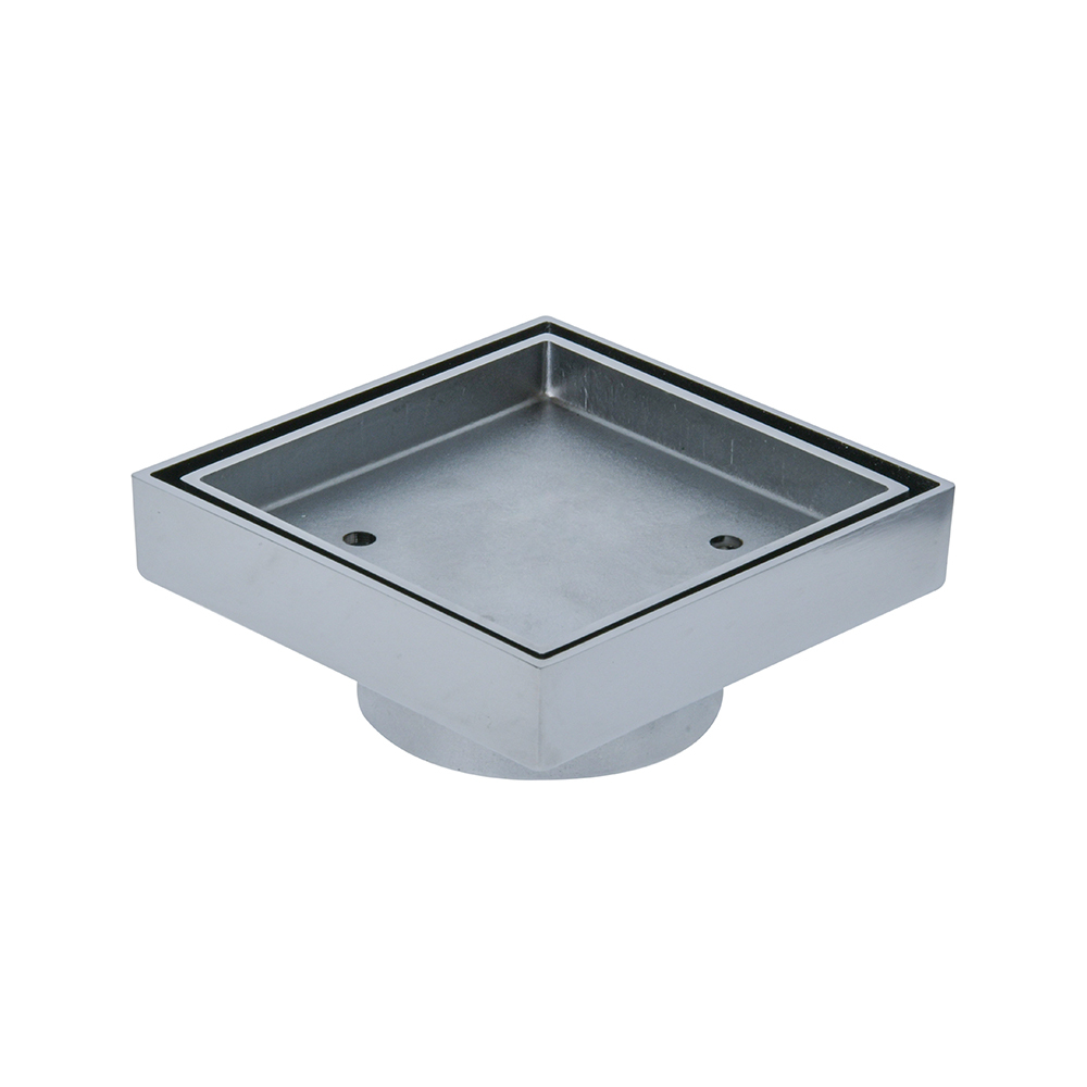 Deluxe Tile Insert Grate 50MM Chrome Plated