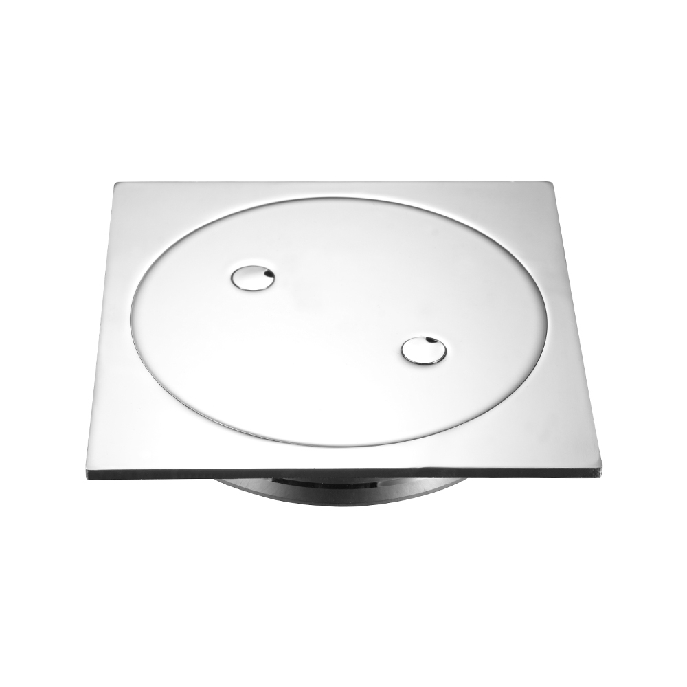 Clear Out Square Chrome Plated 100MM