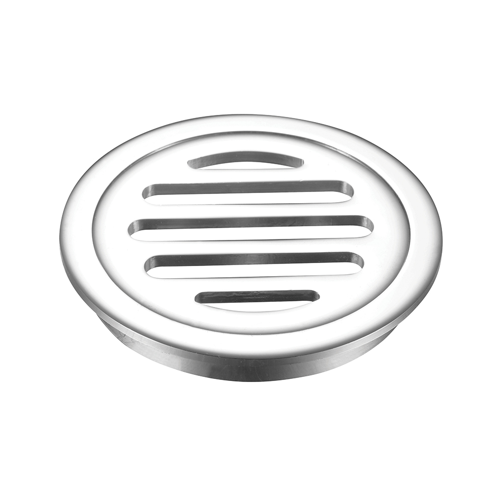 Floor Grate Round 80MM Trapscrew Short Tail