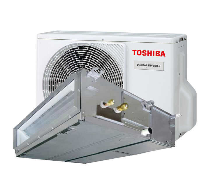 Toshiba 10.0kW Standard Static Ducted System - 1ph