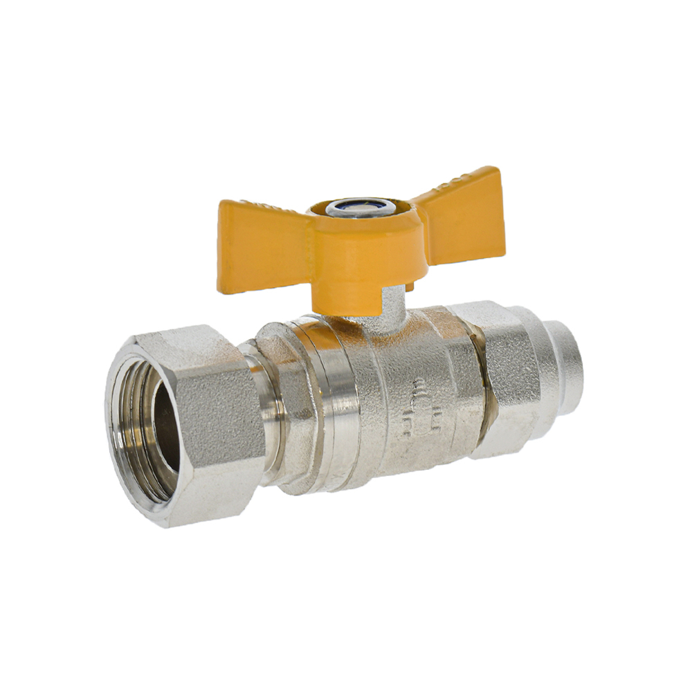 Swivel Nut Ball Valve Gas FL 20FI X 15C