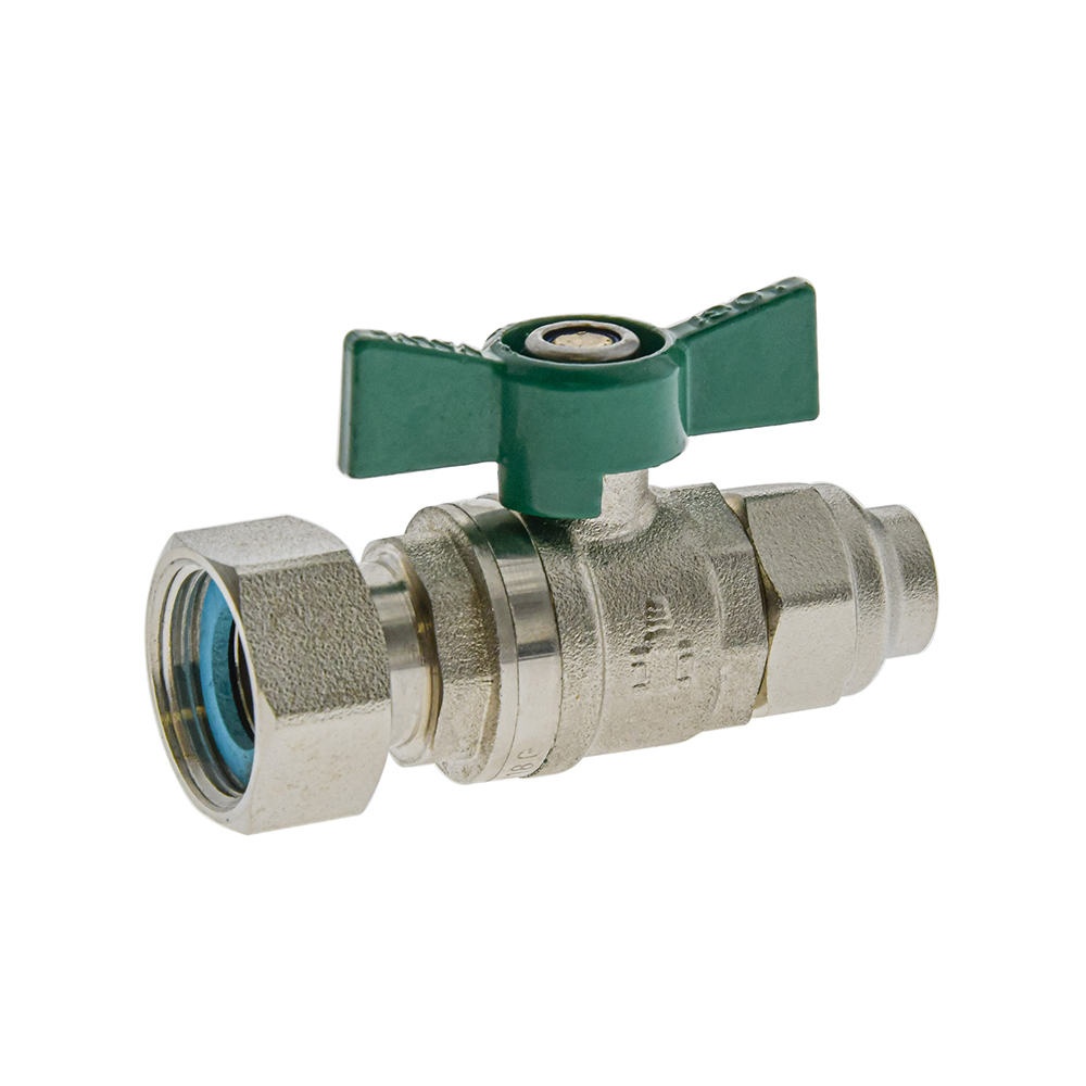 Swivel Nut Ball Valve Water FL 20FI X 15C