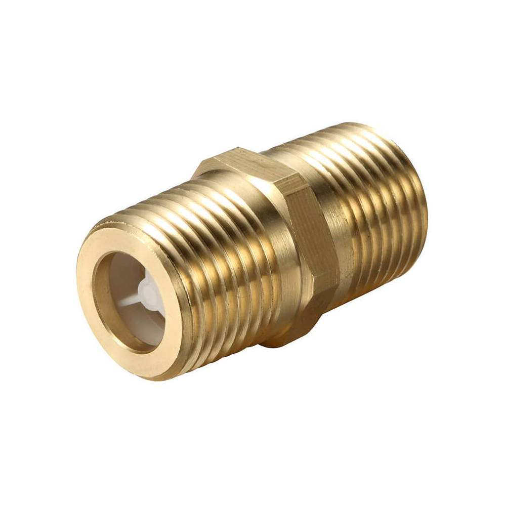 Watermarked Mini Dual Check Valve Brass MI X MI 15MM