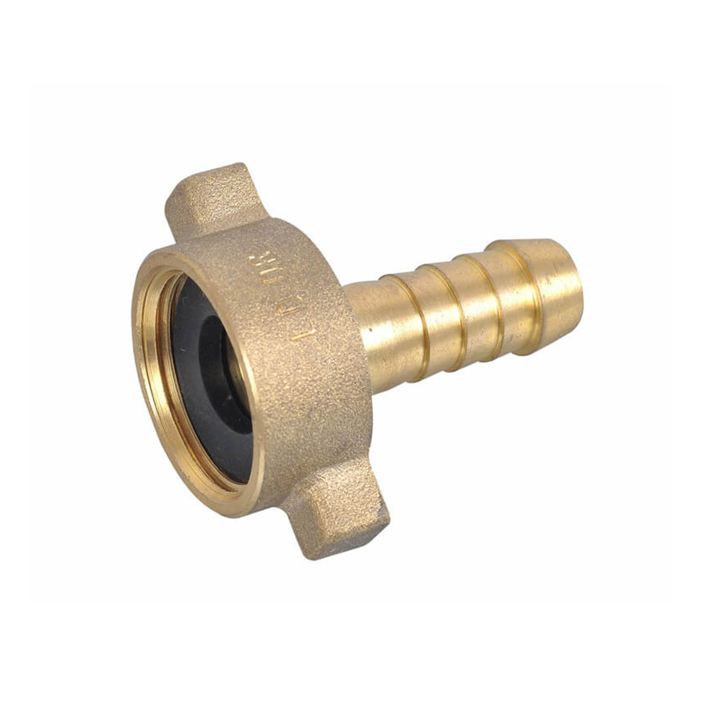 Hose Nut And Tail Brass 100FI X 100MM