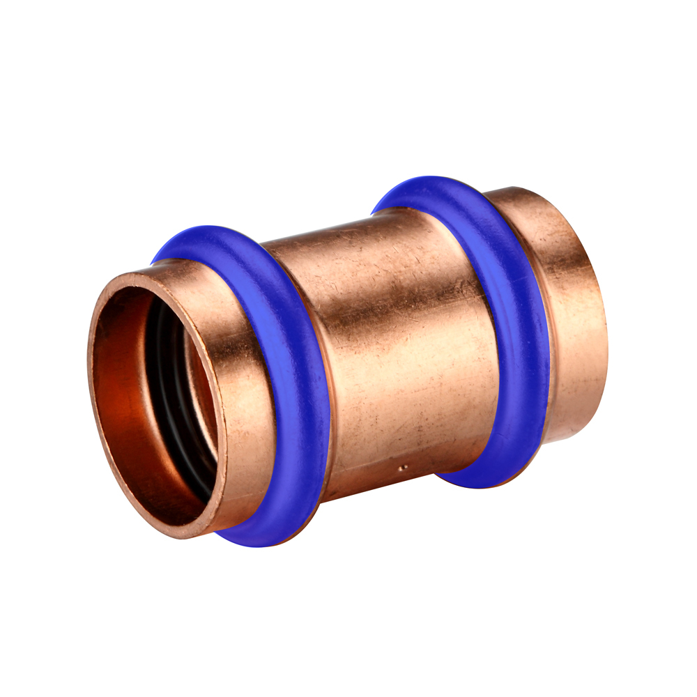 Copper Straight Coupling #1 DN15