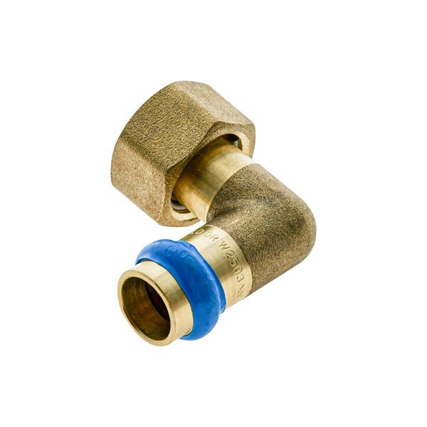 Swivel Nut Adapter Bent Conical DN15 X 1/2 FI