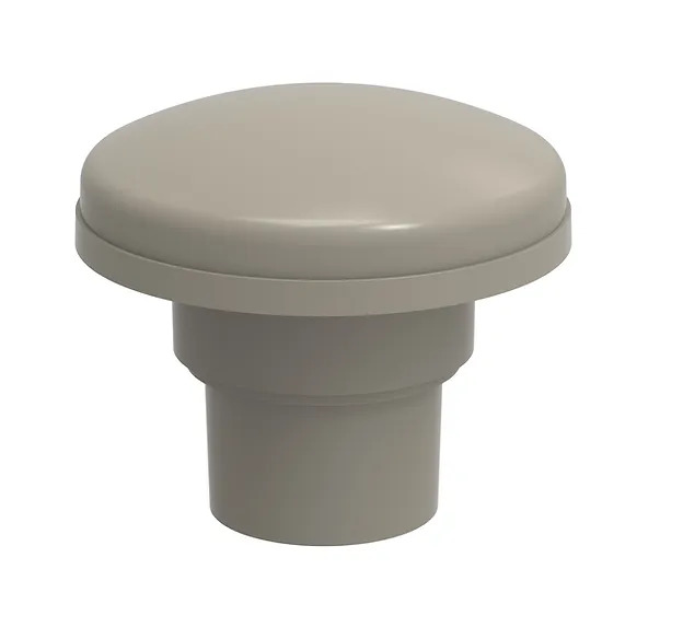 Rdcorbalvent6”dune - ROUND FLASHING CORRUGATED BAL RATED EXHAUST VENT